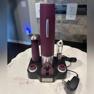 Cuisinart Electric Wine Opener Set with Accessories